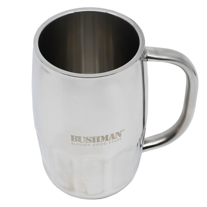 bushman beer mug Bushman 0 75 silver UNI