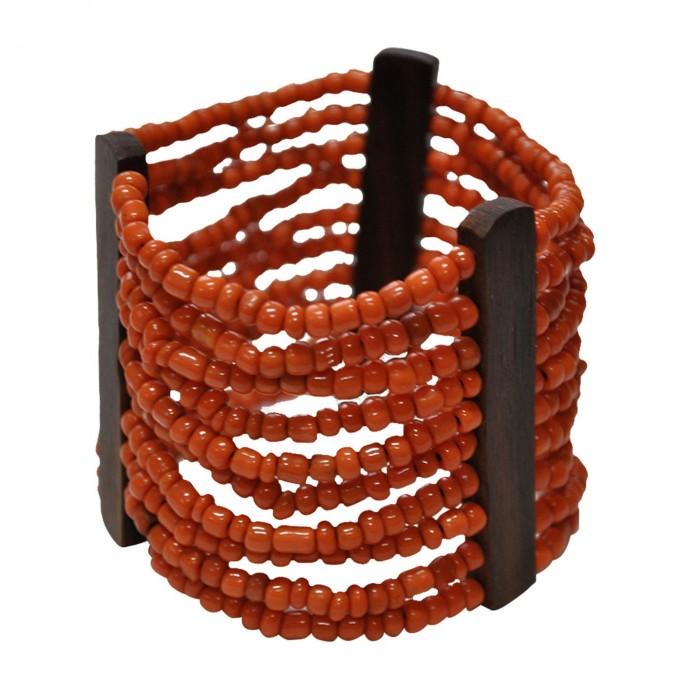 bushman bracelet Afrika orange