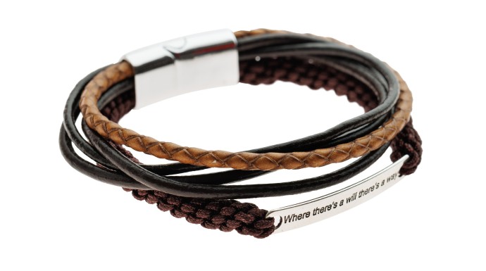 Bushman Bracelet Borgo Brown
