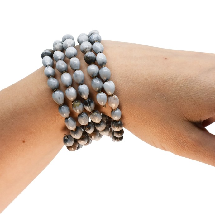 Bushman Bracelet Grey Seed