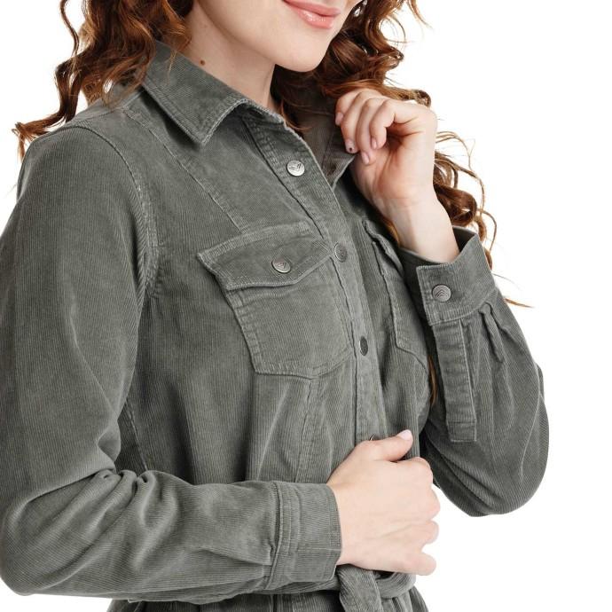 Bushman Corduroy Dress Kleena Olive