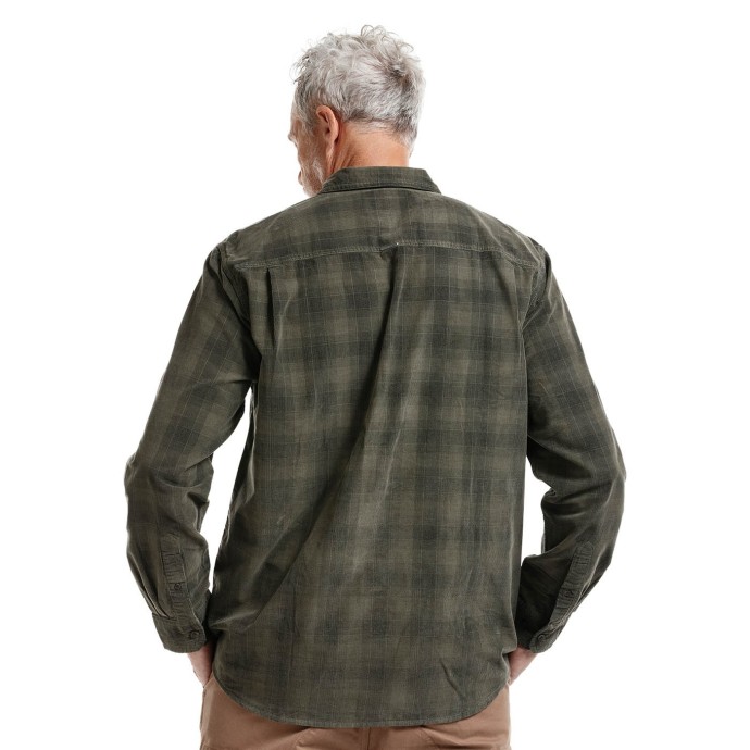 Bushman Corduroy Shirt Taltson Dark Green