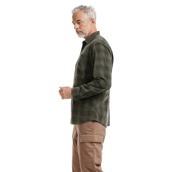 Bushman Corduroy Shirt Taltson Dark Green