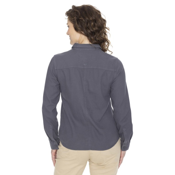 Bushman Flannel Shirt Meccana Dark Grey