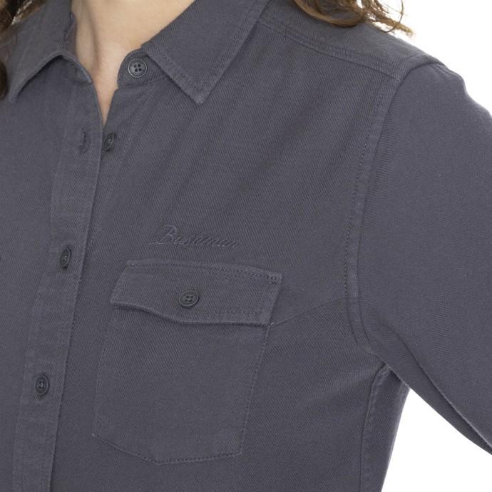 Bushman Flannel Shirt Meccana Dark Grey