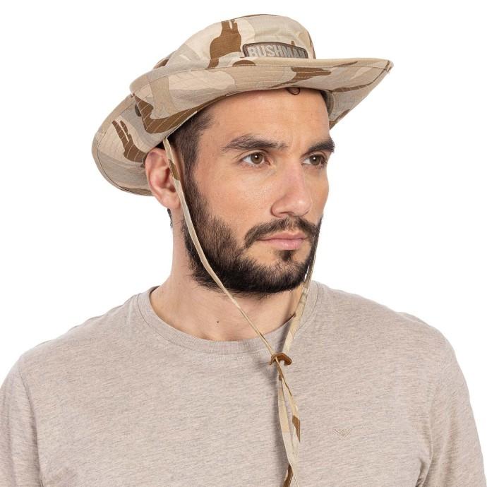 bushman hat Hobo Camo II dry leaf
