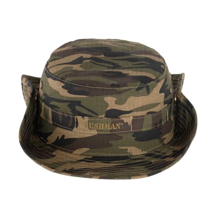 Bushman Hat Hobo Camo Khaki