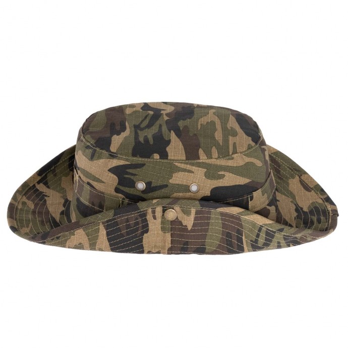 Bushman Hat Hobo Camo Khaki