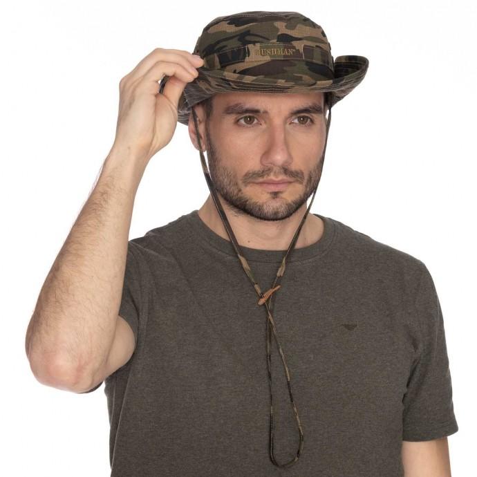 bushman hat Hobo Camo khaki