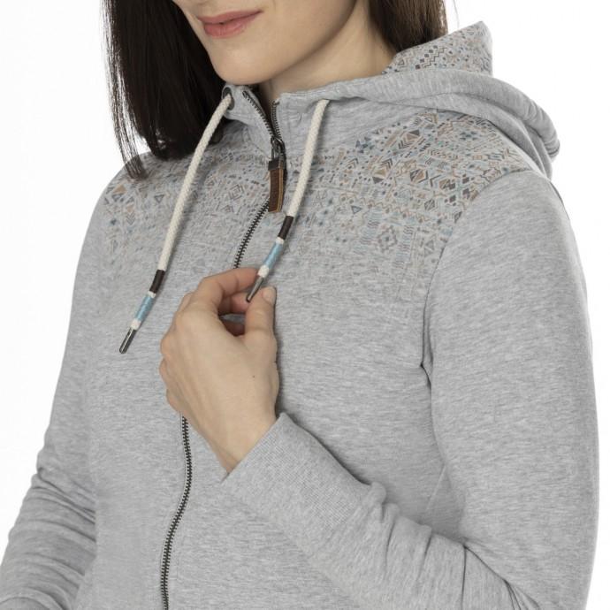 Bushman Hoodie Naida Light Grey