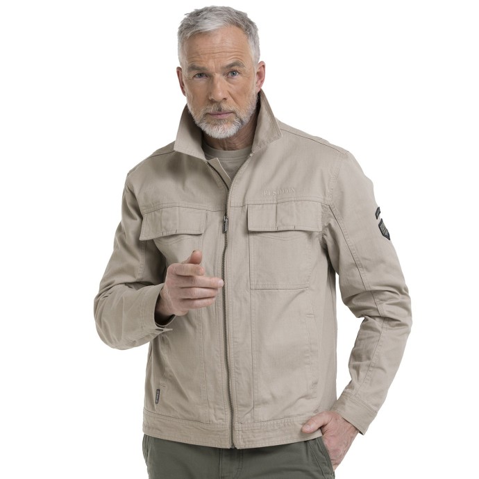 bushman jacket Carnot sandy brown