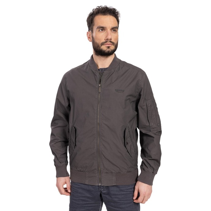 bushman jacket Lester dark grey
