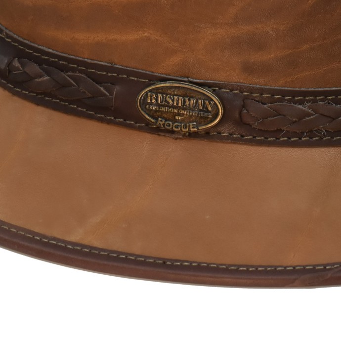 Bushman Leather Hat Airflow Brown