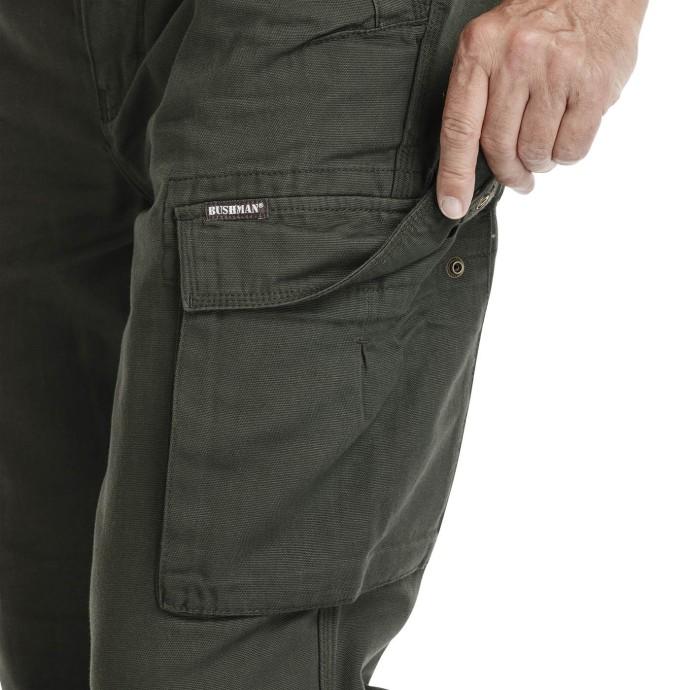 Bushman Pants Foster Dark Khaki