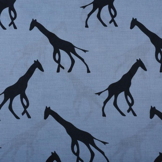 Bushman Scarf Giraffes Light Grey UNI