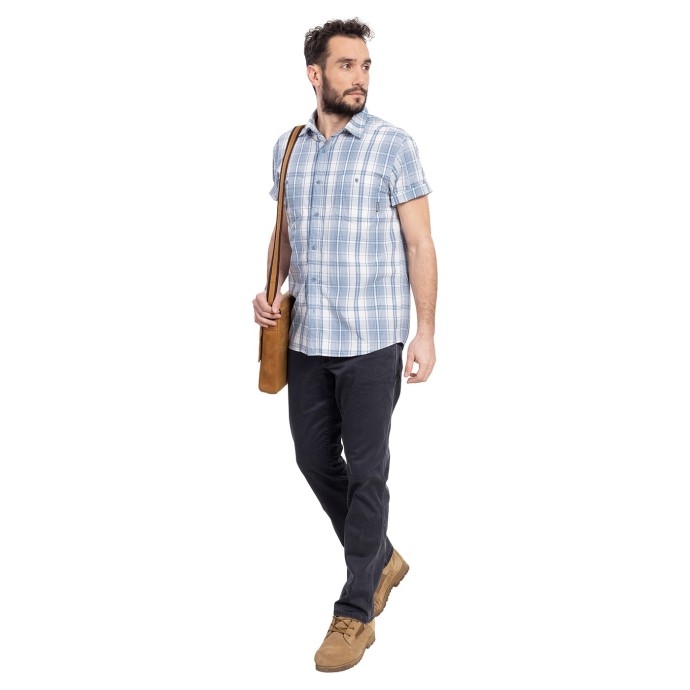 Bushman Shirt Elbert Light Blue