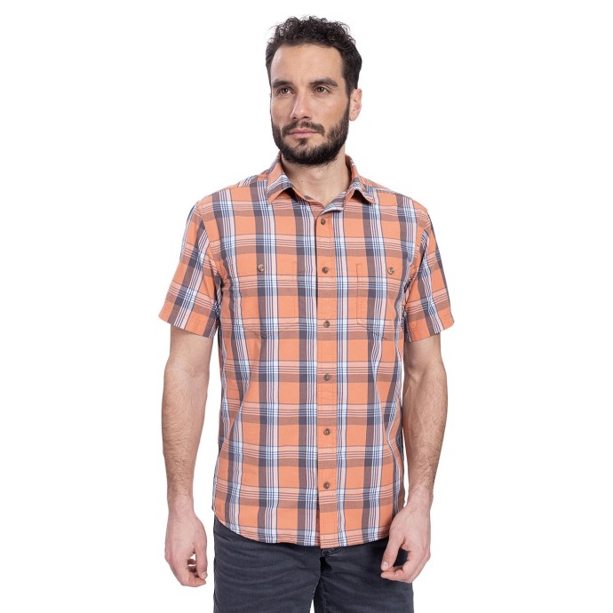 bushman shirt Elbert terracotta