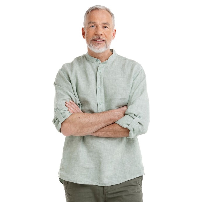 bushman shirt Haast green