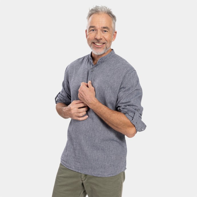 Bushman Shirt Hallam Dark Blue