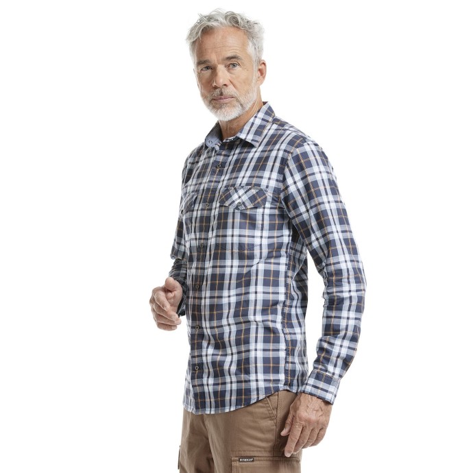 Bushman Shirt Harrold Dark Blue