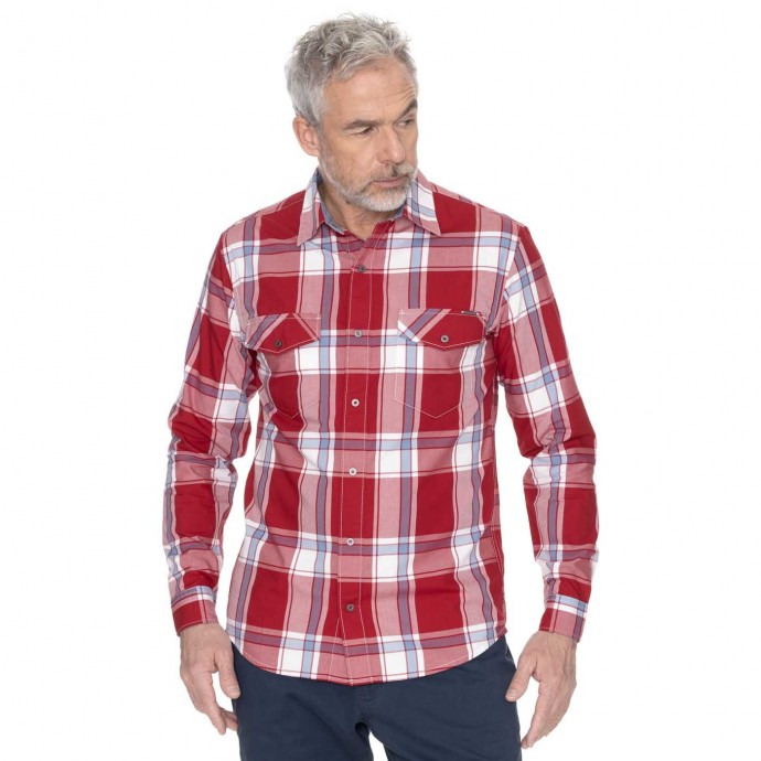 bushman shirt Harrold red
