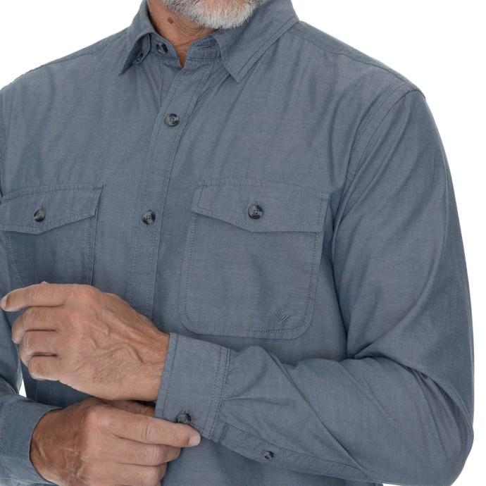 Bushman Shirt Juan Dark Blue