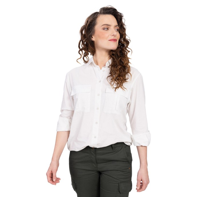 bushman shirt Milie white