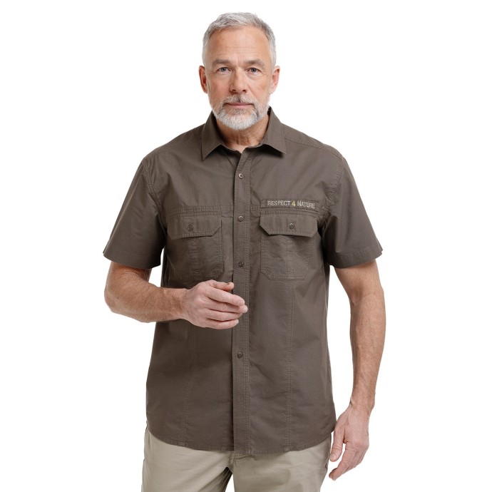bushman shirt Monze khaki