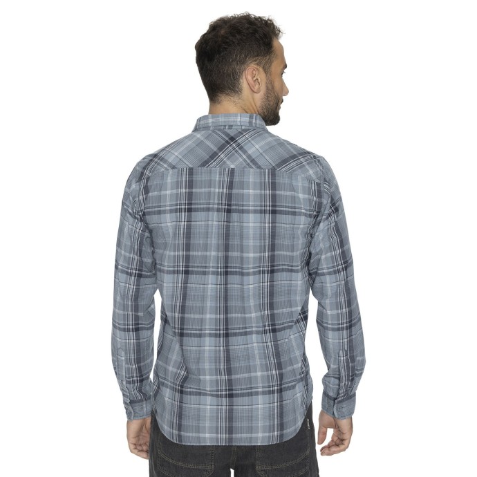 Bushman Shirt Robe Blue