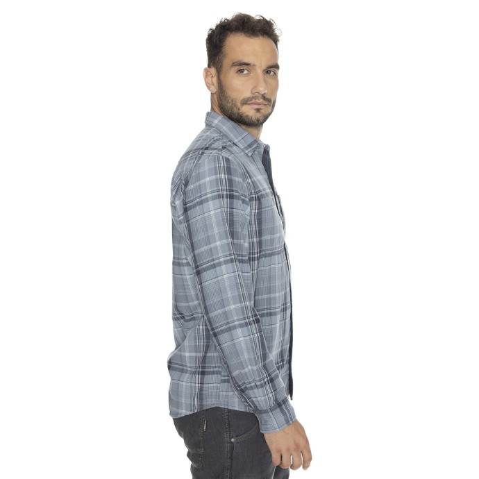 Bushman Shirt Robe Blue