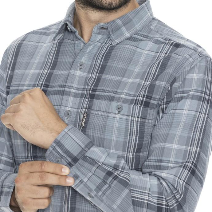 Bushman Shirt Robe Blue