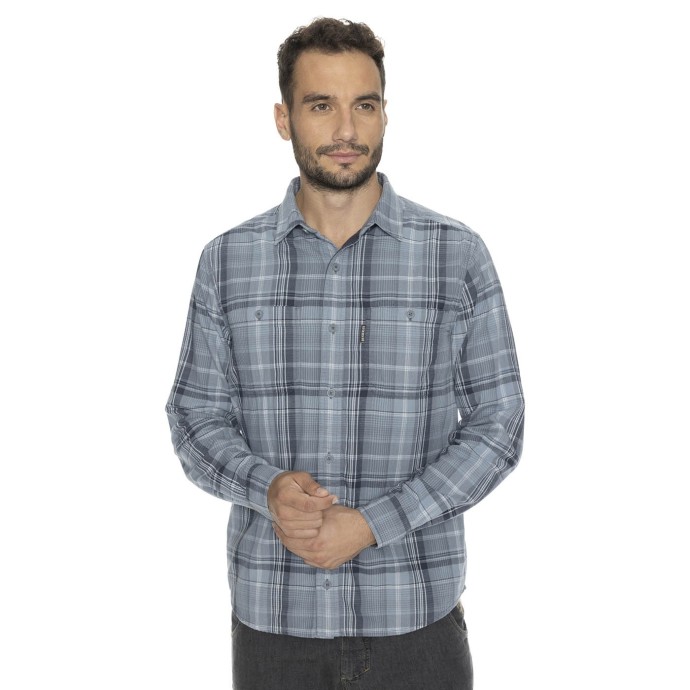 bushman shirt Robe blue