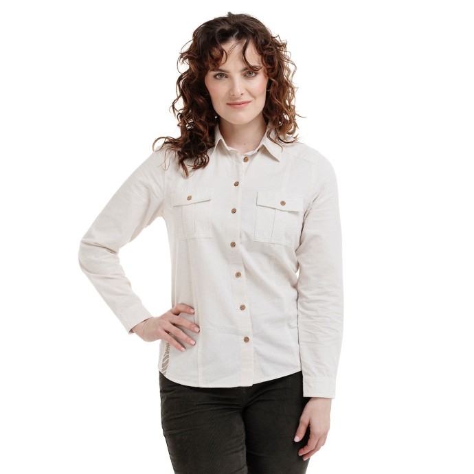 bushman shirt Ruwa cream