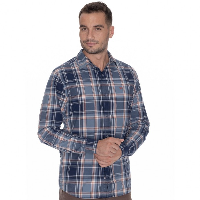 bushman shirt Vrain blue