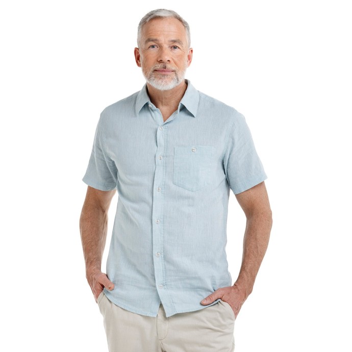 bushman shirt Yopal light blue