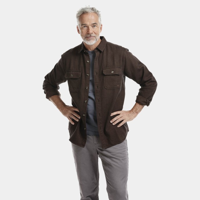 Bushman Shirt Yura Dark Brown