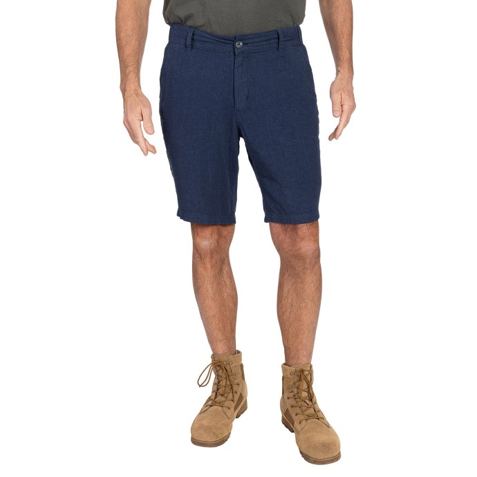 bushman shorts Cheviot dark blue