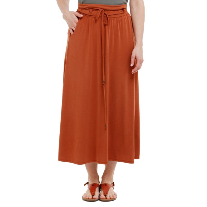 bushman skirt Awka terracotta