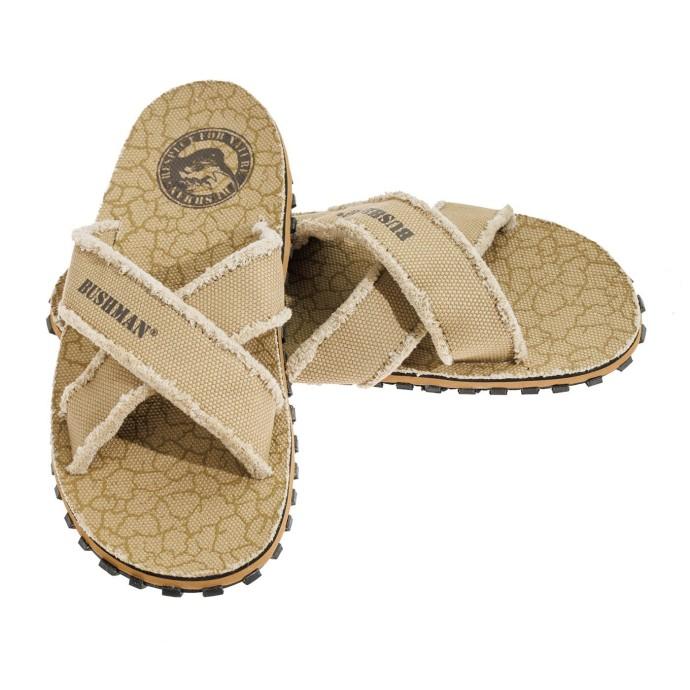 bushman Slippers Slap sandy brown