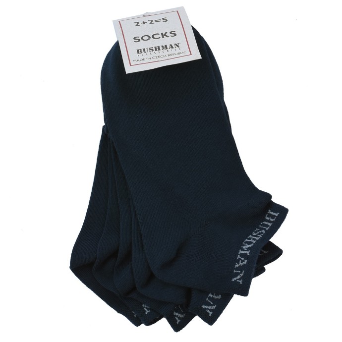 bushman socks Flat Set 2 5 black