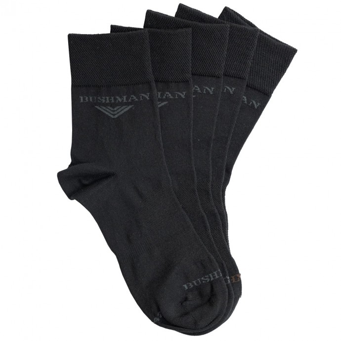 bushman socks Modal Set 2 5 black