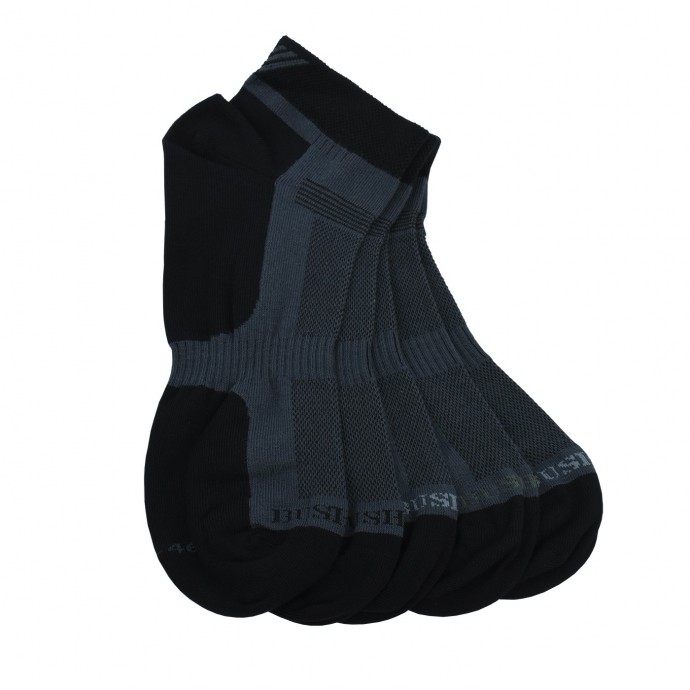 Bushman Socks Short Set 2 5 Black
