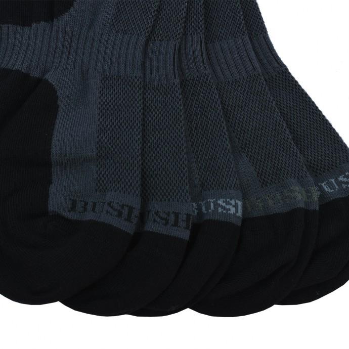 Bushman Socks Short Set 2 5 Black