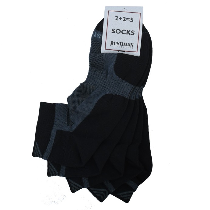 bushman socks Short Set 2 5 black