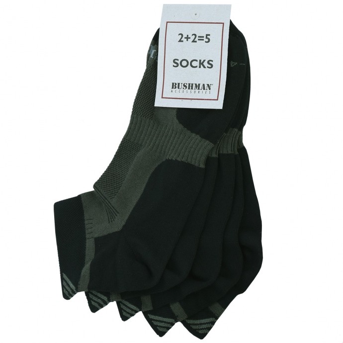 bushman socks Short Set 2 5 khaki