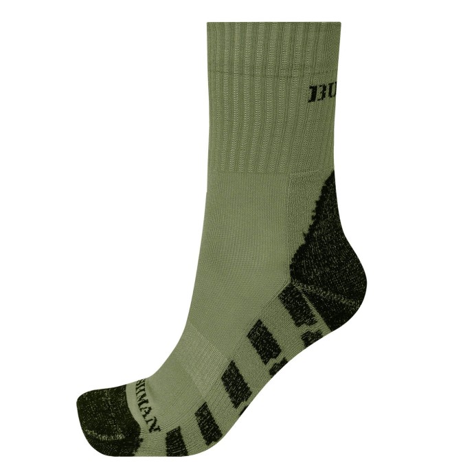 bushman socks Trek II olive