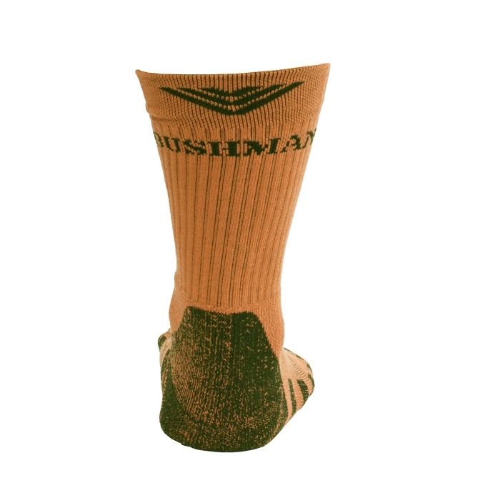 Bushman Socks Trek Short Orange