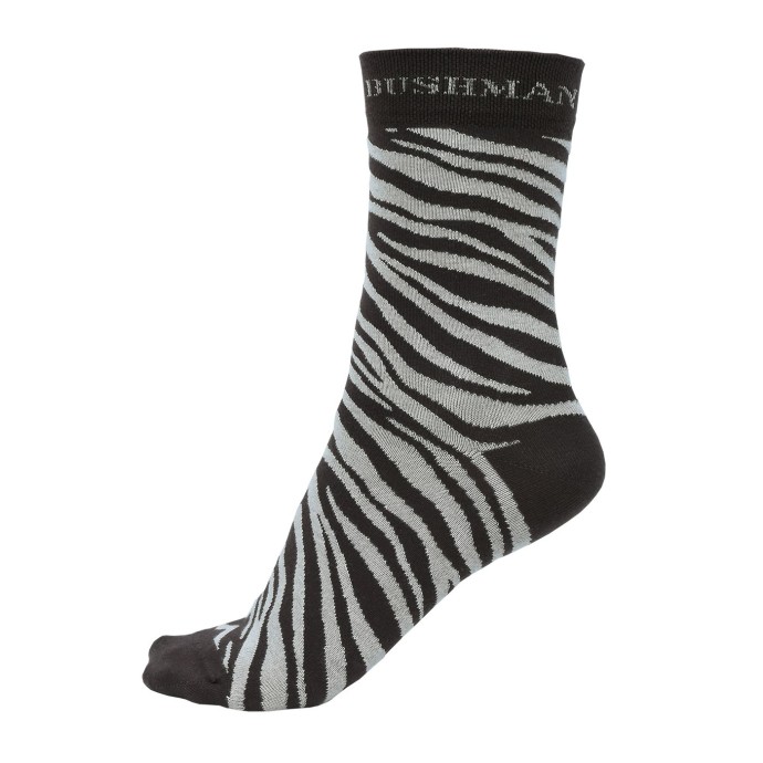 bushman socks Zebra brown