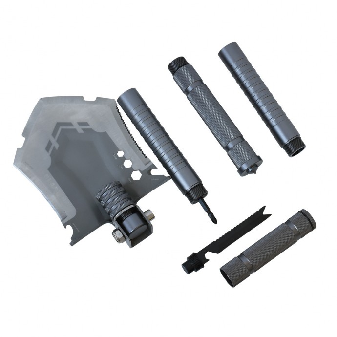 bushman spade Tactical Shovel silver UNI