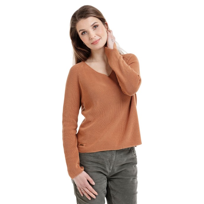 bushman sweater Azria terracotta